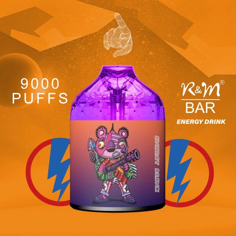 R&M BAR 9000 Puff Vape Desechable Mayorista Flujo de Aire Ajustable Alta Capacidad 4 R&M BAR 9000 Puff Disposable Vape Wholesale Adjustable Airflow High Capacity - Imagen 4