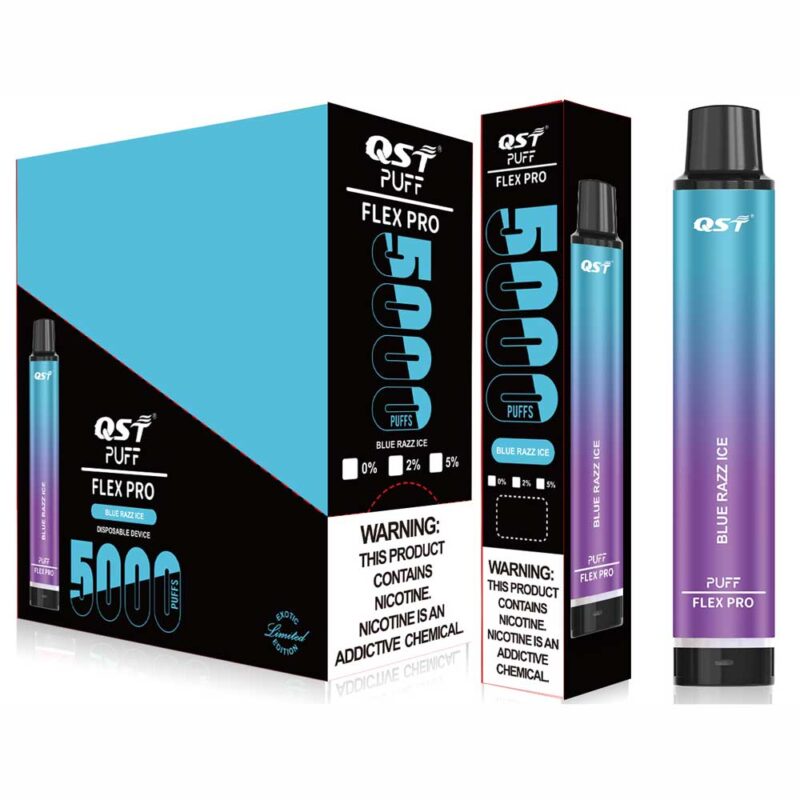QST Puff Flex Pro 5000 Puffs Disposable Vape Wholesale Adjustable Nicotine Strength 5 QST Puff Flex Pro 5000 Puffs Disposable Vape Wholesale Adjustable Nicotine Strength - Image 2