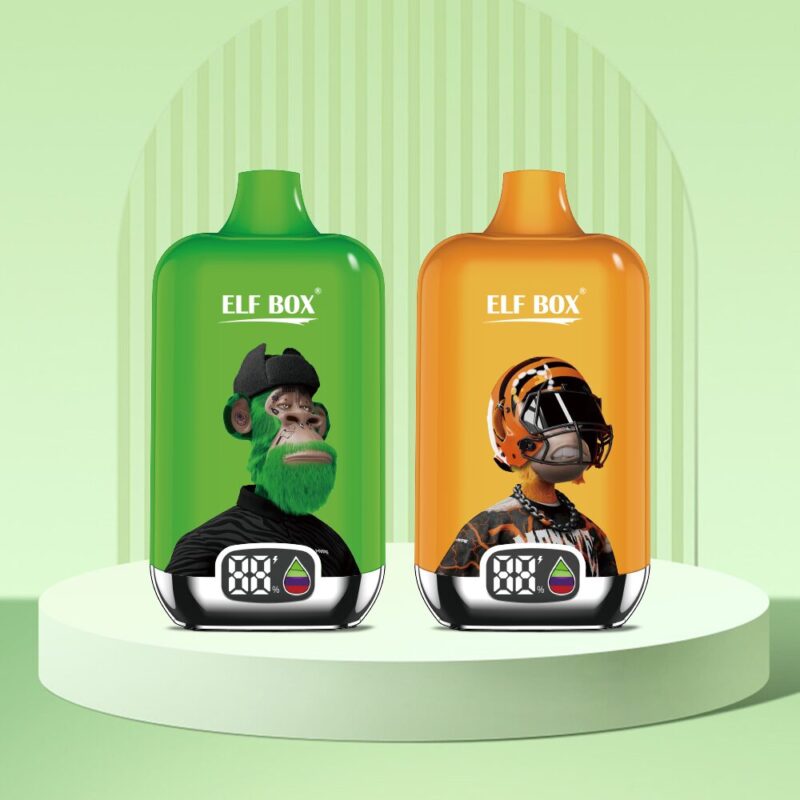 ELF BOX Digital 12000 Puffs Disposable Vape Wholesale – 12,000 Puffs, Digital Display, Rechargeable Design, Bulk Purchase - Image 19