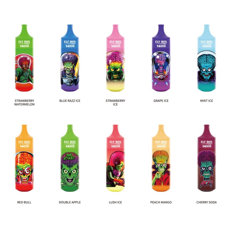 ELF BOX RGB14000 Puffs Disposable Vape Wholesale – 14,000 Puffs, RGB Lighting, 16mL Tank, Bulk Disposable Vapes – Image 12