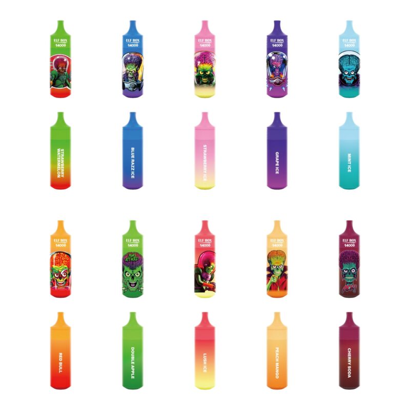 ELF BOX RGB14000 Pro Long-Lasting Disposable Vape Wholesale – 14,000 Puffs, RGB Features, 16mL Capacity, Bulk Ready - Image 29