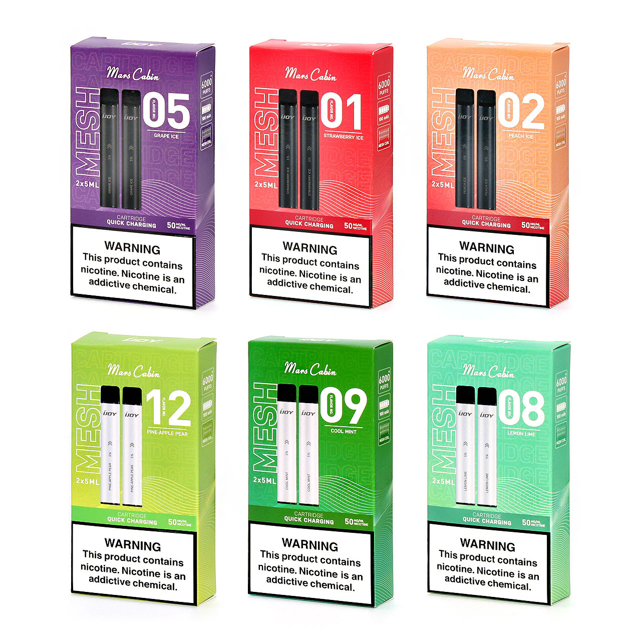 IJOY Mars Cabin 6000 Puffs Wegwerp Vape Groothandel Compact Langdurige Vape 2 IJOY Mars Cabin 6000 Puffs Disposable Vape Wholesale Compact Long Lasting Vape - Afbeelding 2