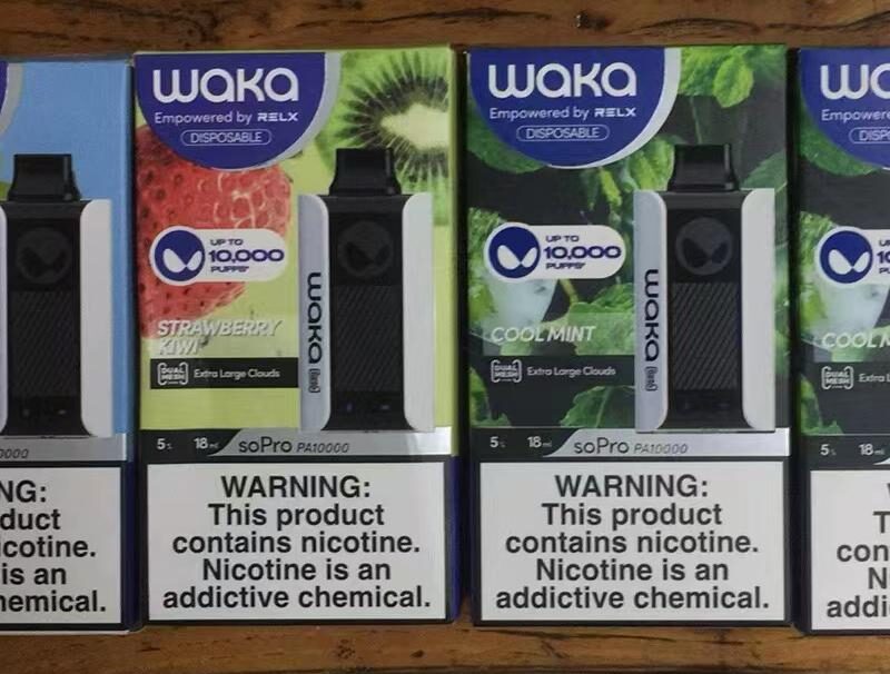 WAKA soPro PA10000 10000 Puffs Disposable Wholesale Rechargeable Smooth Vapor Output - Image 4
