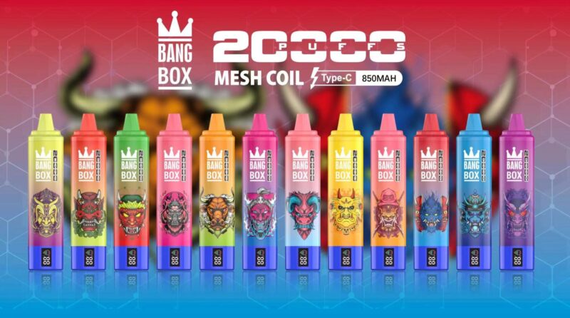 Bang Box 20000 Puff Disposable Vape Wholesale – Affordable Vape Solution, Compact Design, Long Battery Life 1