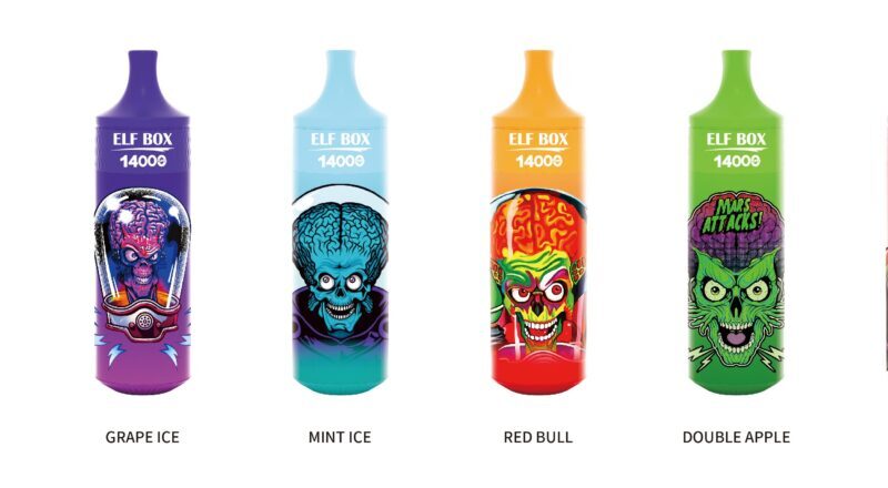 ELF BOX RGB14000 Puffs Disposable Vape Wholesale – 14,000 Puffs, RGB Lighting, 16mL Tank, Bulk Disposable Vapes – Image 10