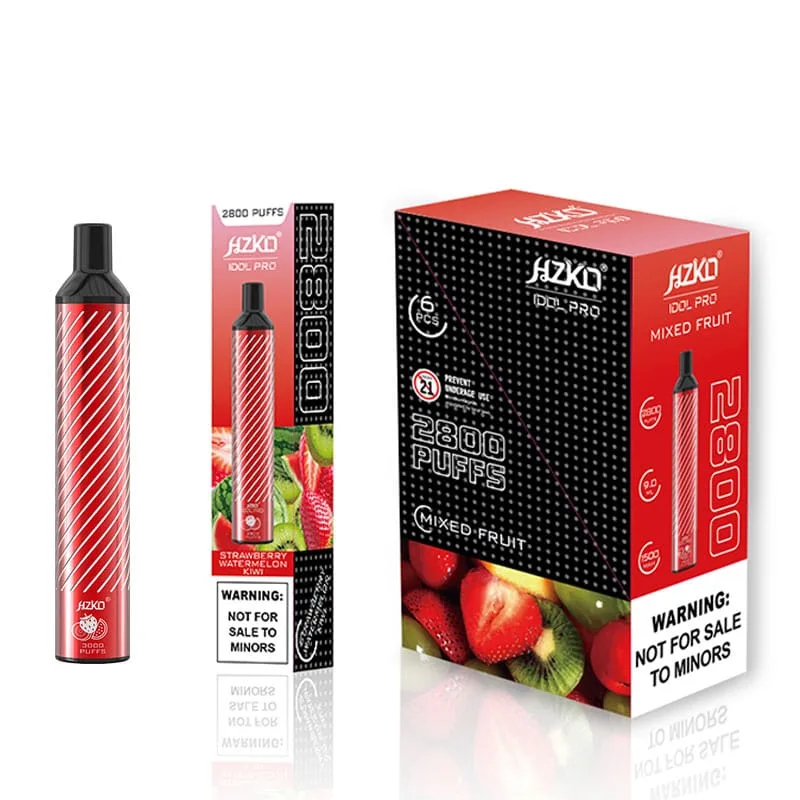 HZKO Idol Pro 2800 Puff Vape usa e getta all'ingrosso Design durevole e senza problemi