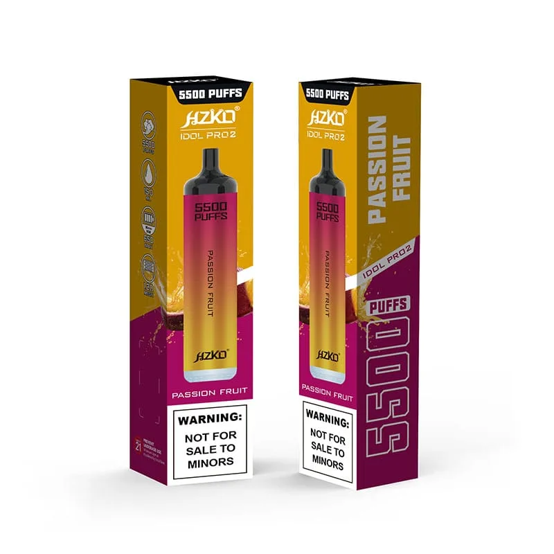HZKO Idol Pro2 5500 Puff Wegwerp Vape Groothandel Compact Oplaadbaar Ontwerp