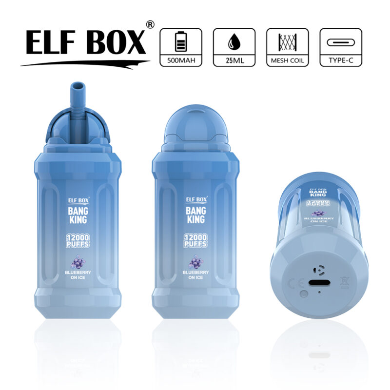 ELF BOX BK12000 Puffs Disposable Vape Wholesale – 12,000 Puffs, Rechargeable, 13mL Tank, High Puff Capacity for Bulk Orders - Image 15