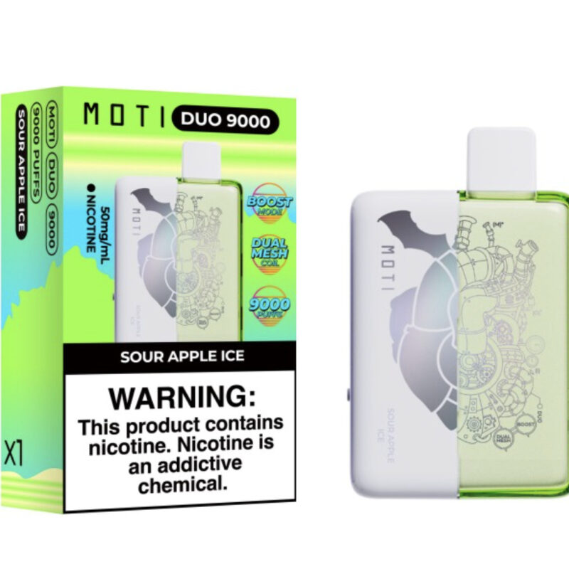 Moti Duo 9000 Puffs Disposable Vape Wholesale Dual Mesh Coil High Capacity Design 17 Moti Duo 9000 Puffs Disposable Vape Wholesale Dual Mesh Coil High Capacity Design - Image 3
