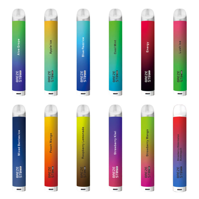 Breze Stiik Mini 800 Puffs Disposable Vape Wholesale Ultra Portable High Quality Material 1