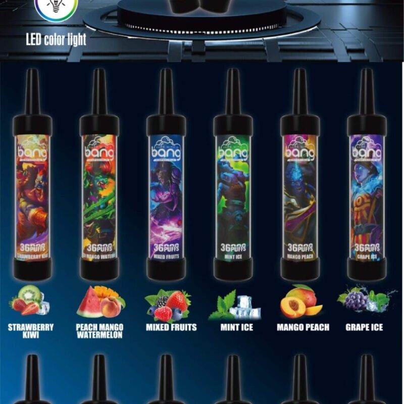 Bang 36000 Puffs Disposable Vape Wholesale – Premium Quality, 22mL Capacity, Long Battery Life, Bulk Pods Available