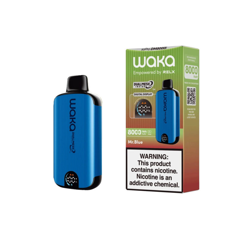 WAKA soPro DM8000i 8000 Puffs Disposable Vape Wholesale High Capacity Smooth Vapor Experience - Image 2