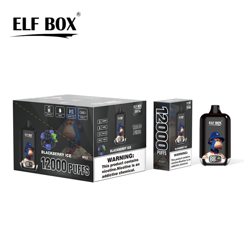 ELF BOX Digital 12000 Puffs Disposable Vape Wholesale – 12,000 Puffs, Digital Display, Rechargeable Design, Bulk Purchase - Image 58