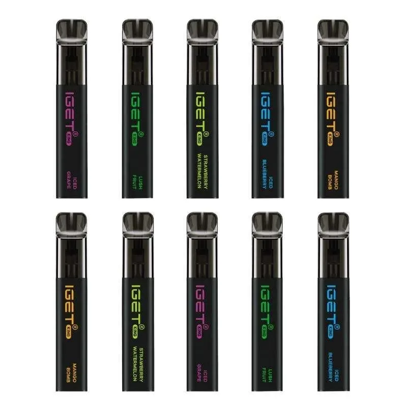 IGET King 2600 Puffs Disposable Vape Wholesale Compact Smooth Vapor Output - Afbeelding 2