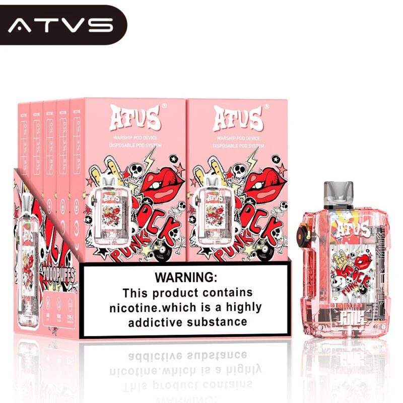 ATVS 7000 Puffs Disposable Vape Wholesale High Quality Long-Lasting Design 9 ATVS 7000 Puffs Disposable Vape Wholesale High Quality Long-Lasting Design - Image 5