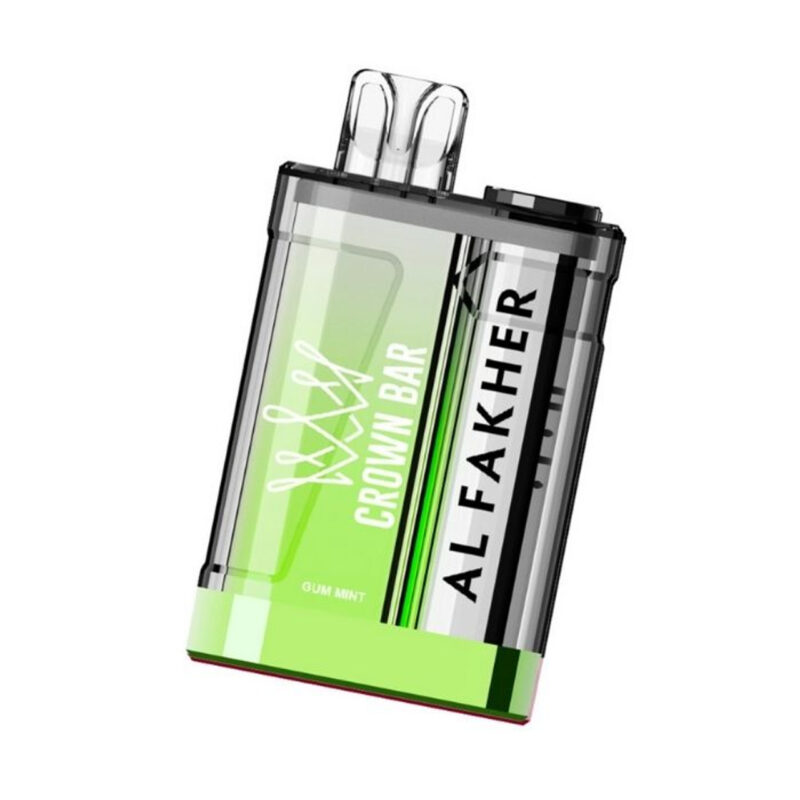 AL FAKHER Crown Bar Crystal 9000 Puffs Disposable Vape Wholesale Sleek Portable Design - Image 2
