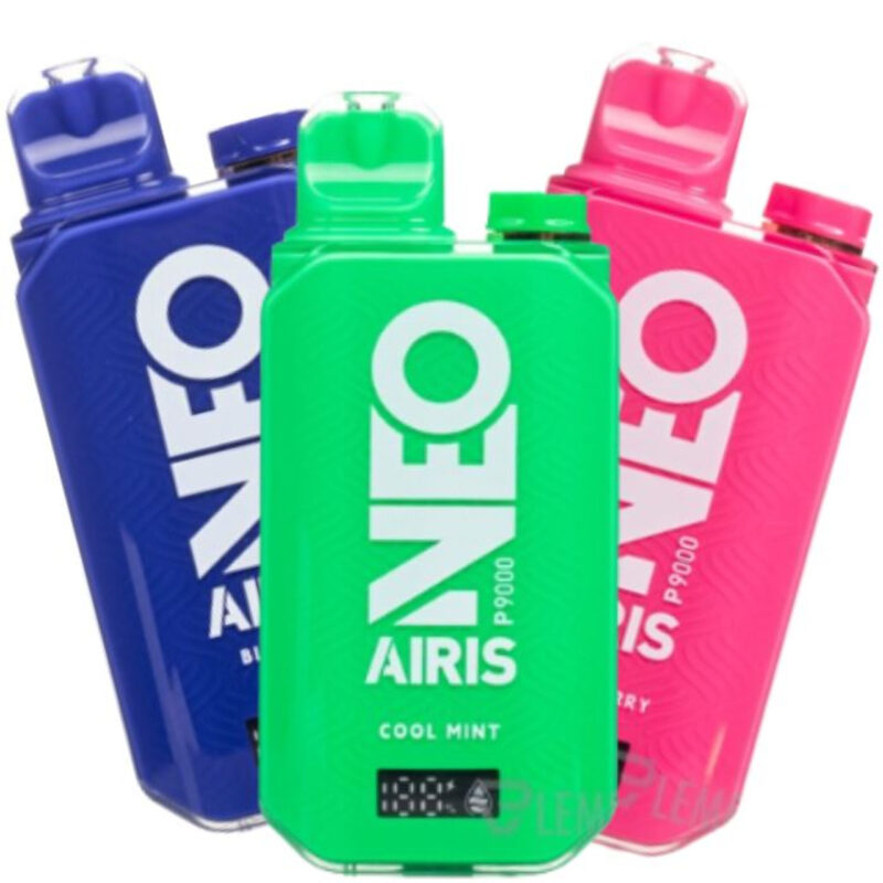 Airis Neo P9000 9000 Puffs Disposable Vape Wholesale Adjustable Airflow Fast Charging 1