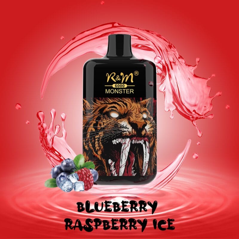 R&M MONSTER 6000 Puff Vape usa e getta all'ingrosso Vape portatile compatto 10 R&M MONSTER 6000 Puff Disposable Vape Wholesale Compact Portable Vape - immagine 4