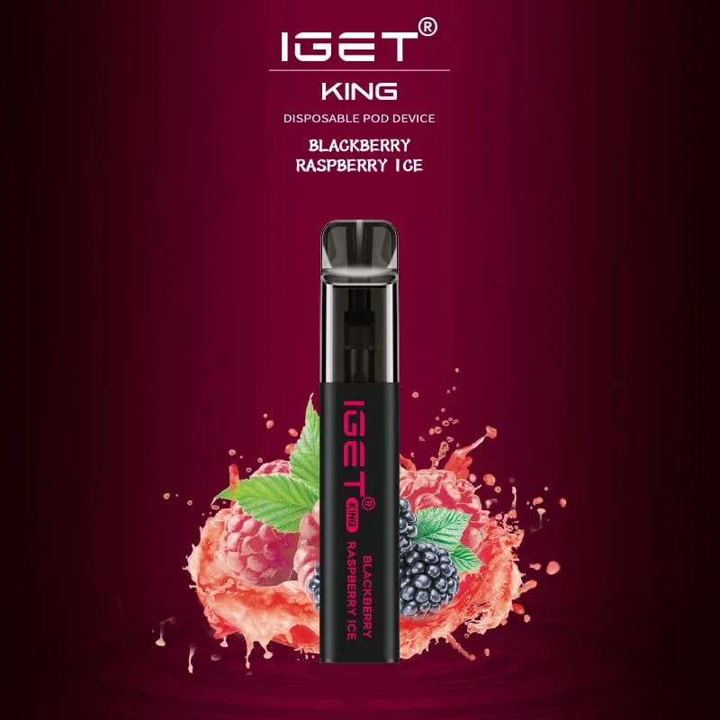 IGET King 2600 Puffs Disposable Vape Wholesale Compact Smooth Vapor Output - Afbeelding 4