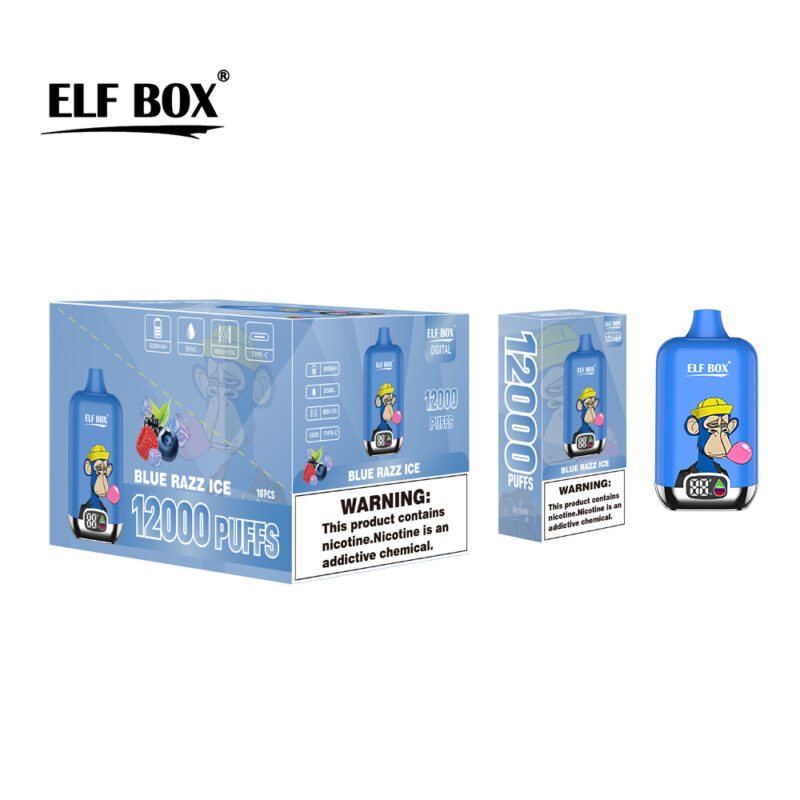 ELF BOX Digital 12000 Puffs Disposable Vape Wholesale – 12,000 Puffs, Digital Display, Rechargeable Design, Bulk Purchase - Image 52