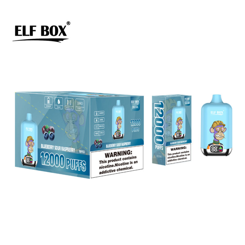 ELF BOX Digital 12000 Puffs Disposable Vape Wholesale – 12,000 Puffs, Digital Display, Rechargeable Design, Bulk Purchase - Image 51