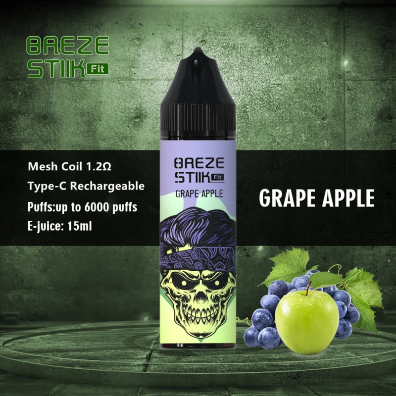 Breze Stiik Fit 6000 Puffs Disposable Vape Wholesale Compact Design Long Lasting Performance 12 Breze Stiik Fit 6000 Puffs Disposable Vape Wholesale Compact Design Long Lasting Performance - Image 5