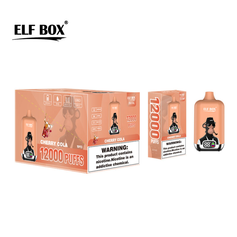 ELF BOX Digital 12000 Puffs Disposable Vape Wholesale – 12,000 Puffs, Digital Display, Rechargeable Design, Bulk Purchase - Image 49