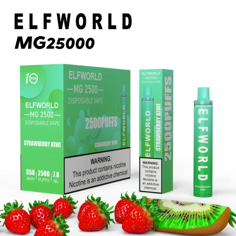 ELFWORLD MG2500 2500 Puffs Disposable Vape Wholesale Portable Beginner Friendly Vape - Image 9