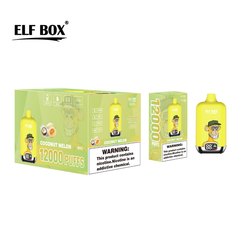 ELF BOX Digital 12000 Puffs Disposable Vape Wholesale – 12,000 Puffs, Digital Display, Rechargeable Design, Bulk Purchase - Image 48