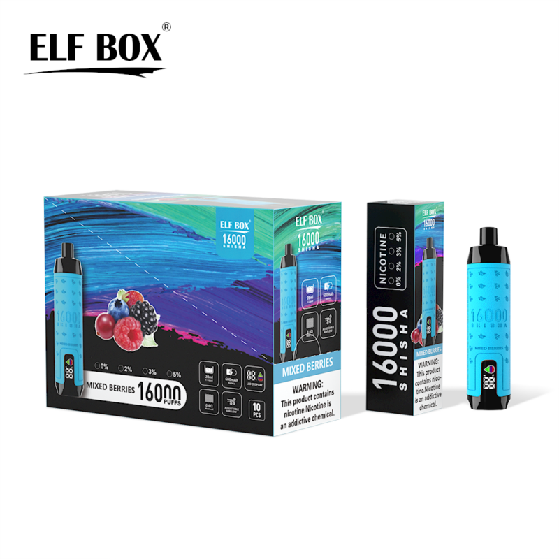 ELF BOX Shisha 16000 Puffs Disposable Vape Wholesale – 16,000 Puffs, Shisha Style, Rechargeable, Bulk Premium Vapes - Image 36