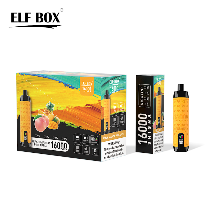 ELF BOX Shisha 16000 Puffs Disposable Vape Wholesale – 16,000 Puffs, Shisha Style, Rechargeable, Bulk Premium Vapes - Image 30