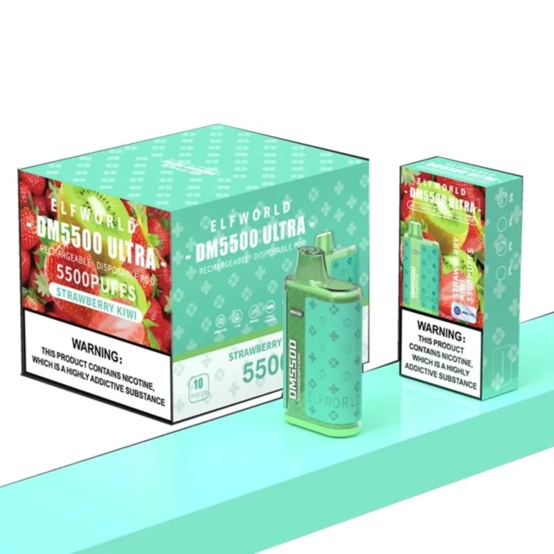 ELFWORLD DM5500 ULTRA 5500 Puffs Disposable Vape Wholesale Leak Proof Long Lasting Design 13 ELFWORLD DM5500 ULTRA 5500 Puffs Disposable Vape Wholesale Leak Proof Long Lasting Design - Image 7