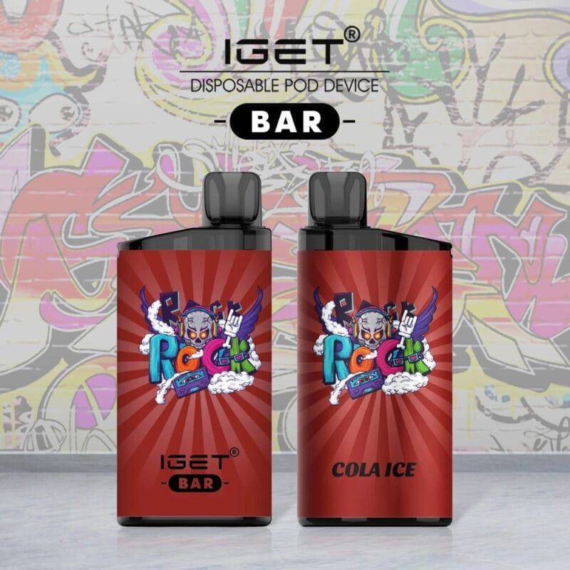 Iget Bar 3500 Puffs Disposable Vape Wholesale Portable High-Performance Vape - Image 5