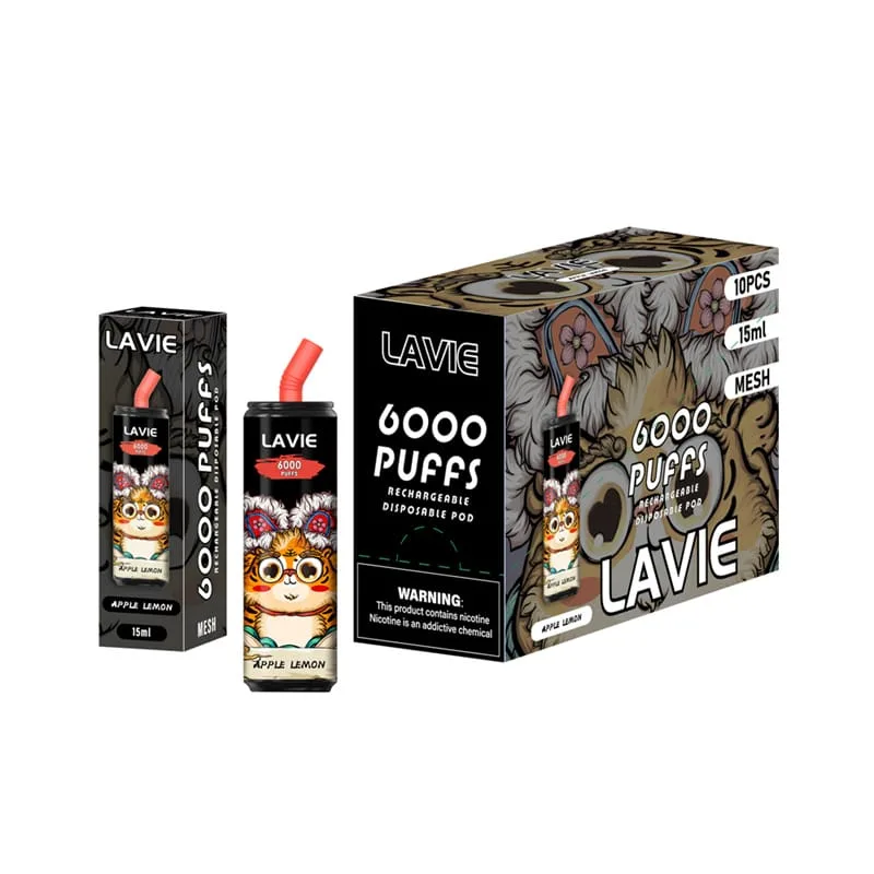 Lavie 6000 Puff Disposable Vape Wholesale Long-Lasting Portable Vape 1