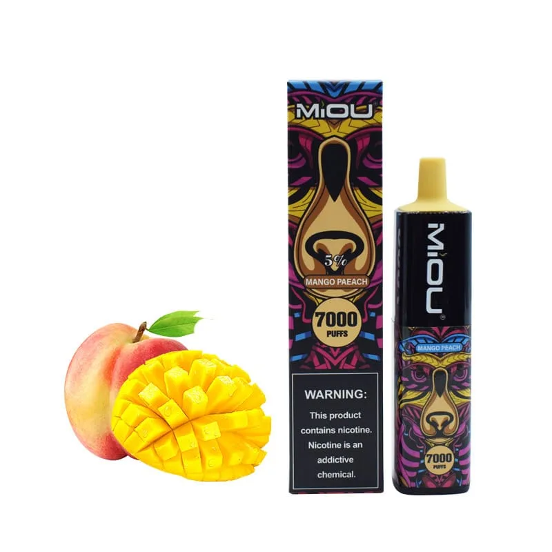 MIOU 7000 Puffs Disposable Vape Wholesale High Capacity Long-Lasting Vape - Image 7