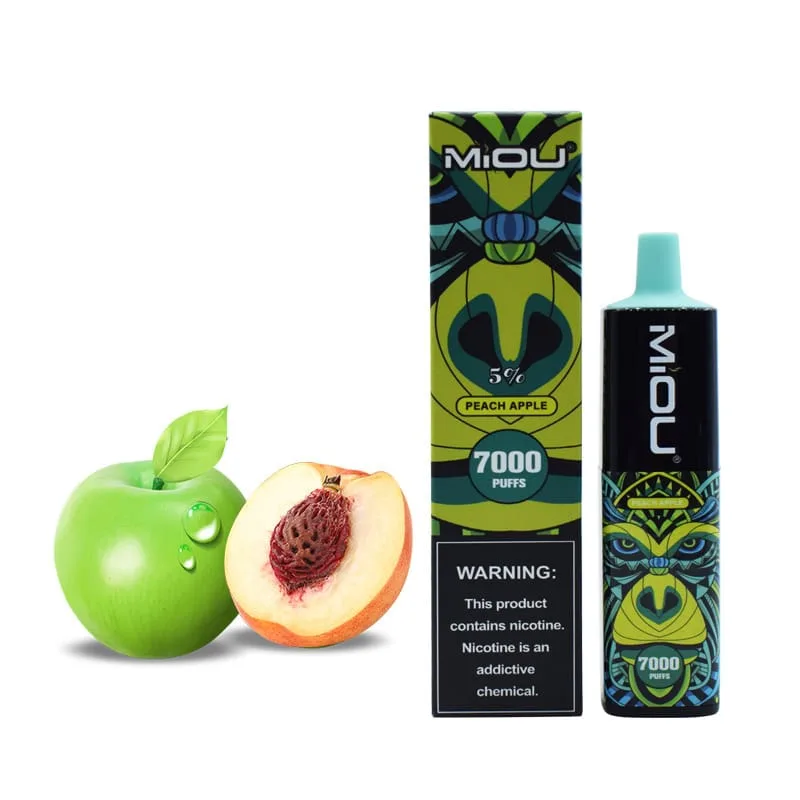 MIOU 7000 Puffs Disposable Vape Wholesale High Capacity Long-Lasting Vape - Image 6