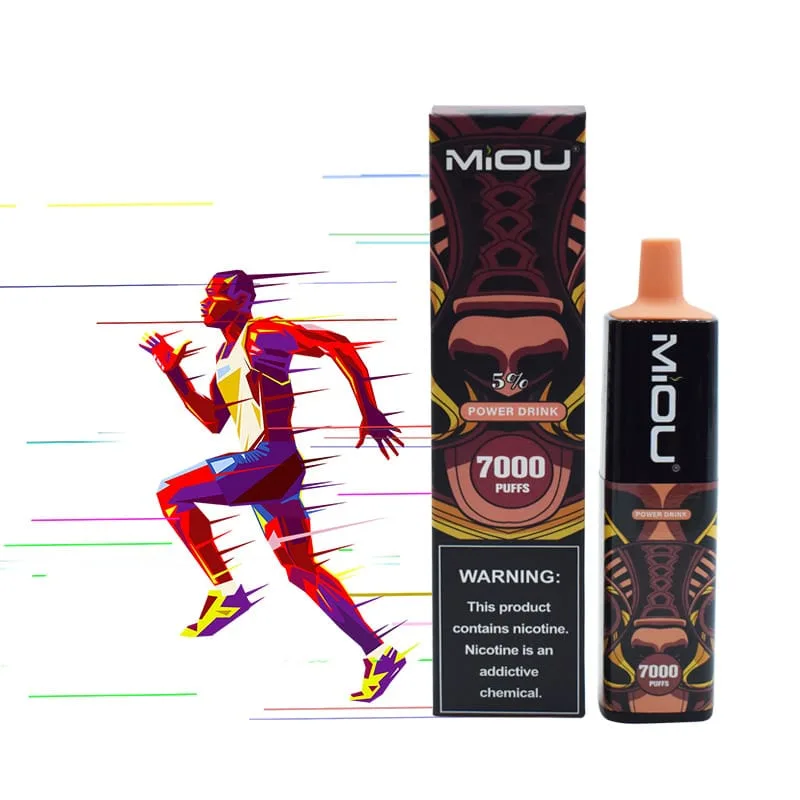 MIOU 7000 Puffs Disposable Vape Wholesale High Capacity Long-Lasting Vape - Image 5