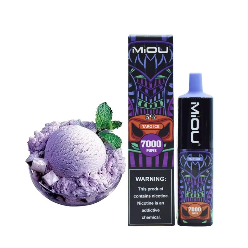 MIOU 7000 Puffs Disposable Vape Wholesale High Capacity Long-Lasting Vape