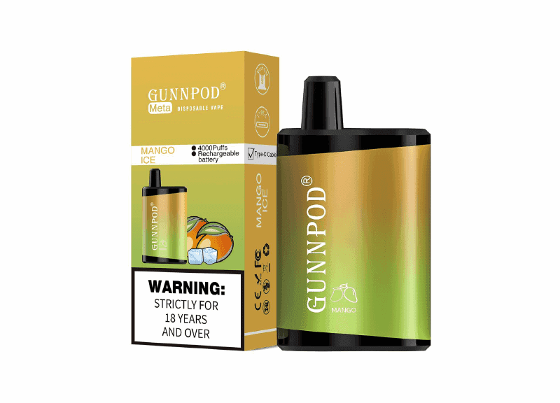 GUNNPOD Meta 4000 Puffs Disposable Vape Wholesale Lightweight Portable Design