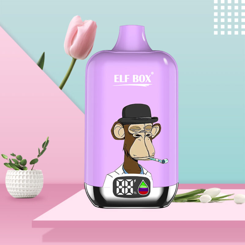 ELF BOX Digital 12000 Puffs Disposable Vape Wholesale – 12,000 Puffs, Digital Display, Rechargeable Design, Bulk Purchase - Image 8