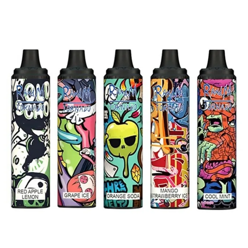 RANDM TORNADO 6000 Puffs Airflow Control Disposable Vape Wholesale Durable Adjustable Design