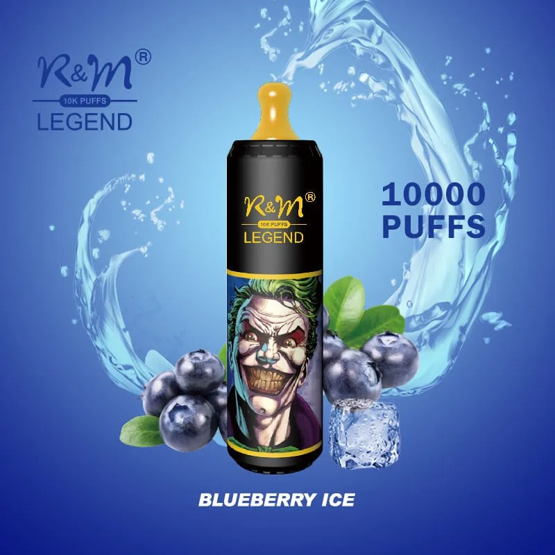 R&M LEGEND 10K Puffs Vape Desechable Al Por Mayor Alta Capacidad Diseño Duradero