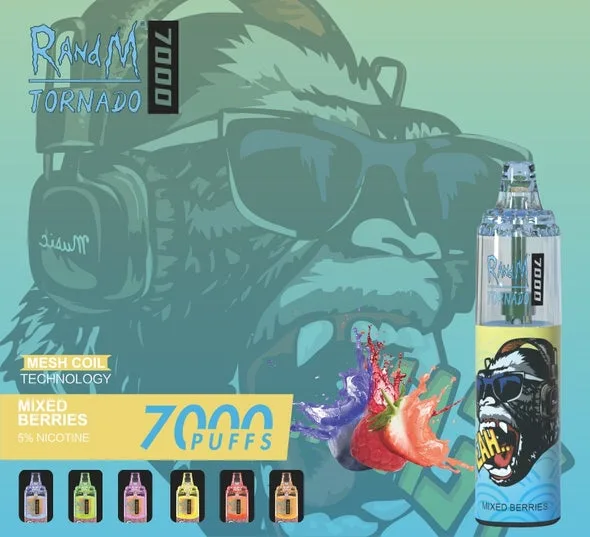 RandM Tornado 7000 trekjes Wegwerp-vape Groothandel Instelbare luchtstroom Duurzaam ontwerp 12 RandM Tornado 7000 Puffs Disposable Vape Wholesale Adjustable Airflow Durable Design - Afbeelding 12