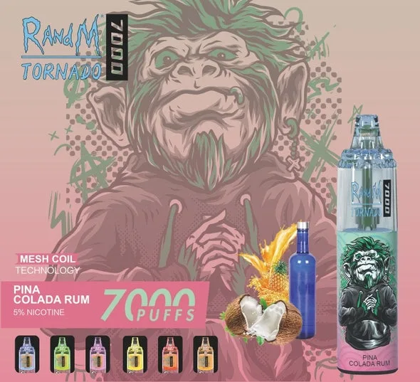 RandM Tornado 7000 trekjes Wegwerp-e-sigaret Groothandel Instelbare luchtstroom Duurzaam ontwerp 14 RandM Tornado 7000 Puffs Disposable Vape Wholesale Adjustable Airflow Durable Design - Afbeelding 14