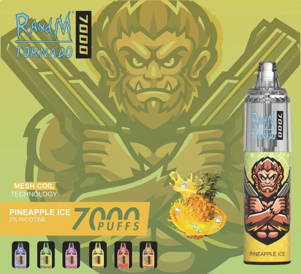 RandM Tornado 7000 trekjes Wegwerp-e-sigaret Groothandel Instelbare luchtstroom Duurzaam ontwerp 15 RandM Tornado 7000 Puffs Disposable Vape Wholesale Adjustable Airflow Durable Design - Afbeelding 15