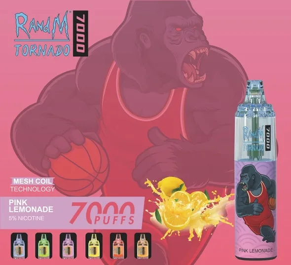 RandM Tornado 7000 trekjes Wegwerp-e-sigaret Groothandel Instelbare luchtstroom Duurzaam ontwerp 8 RandM Tornado 7000 Puffs Disposable Vape Wholesale Adjustable Airflow Durable Design - Afbeelding 8