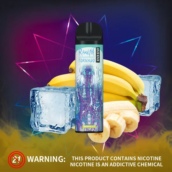 RANDM Tornado 8000 Puffs Disposable Vape Wholesale Lightweight Long-Lasting Vape - Afbeelding 22