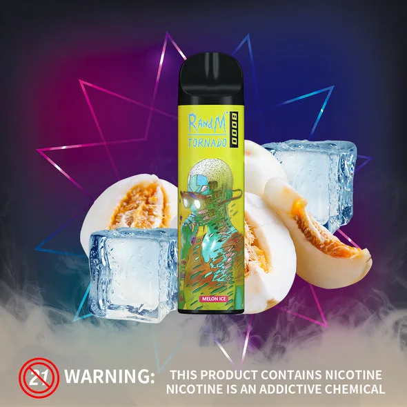 RANDM Tornado 8000 Puffs Disposable Vape Wholesale Lightweight Long-Lasting Vape - Afbeelding 7