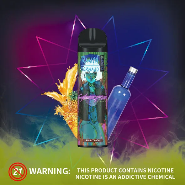 RANDM Tornado 8000 Puffs Disposable Vape Wholesale Lightweight Long-Lasting Vape - Afbeelding 5
