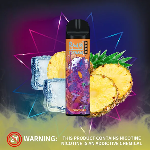 RANDM Tornado 8000 Puffs Disposable Vape Wholesale Lightweight Long-Lasting Vape - Afbeelding 3